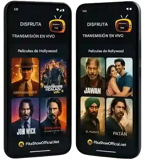 Disfruta de la transmisión en vivo: